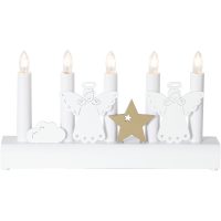 Ljusstake Julia Vit Star Trading