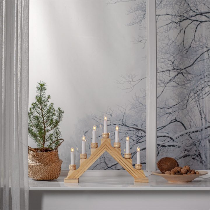 Ljusstake Karin Natur Star Trading – bild 4