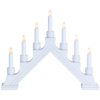Ljusstake Karin Vit Star Trading 7 LED-Ljus / Standard – miniatyr 1