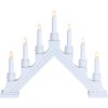 Ljusstake Karin Vit Star Trading 7 LED-Ljus / Standard – miniatyr 1