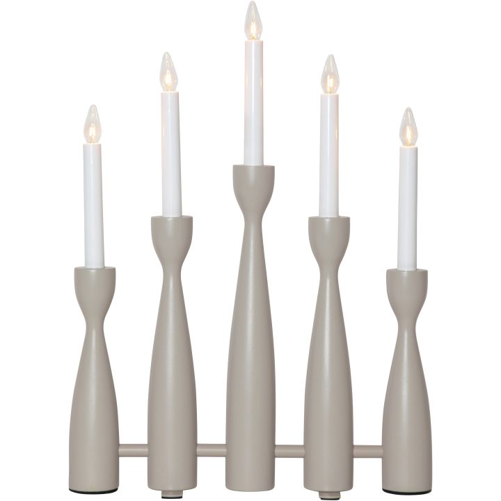 Ljusstake Midja 2.0 Beige Star Trading – bild 2