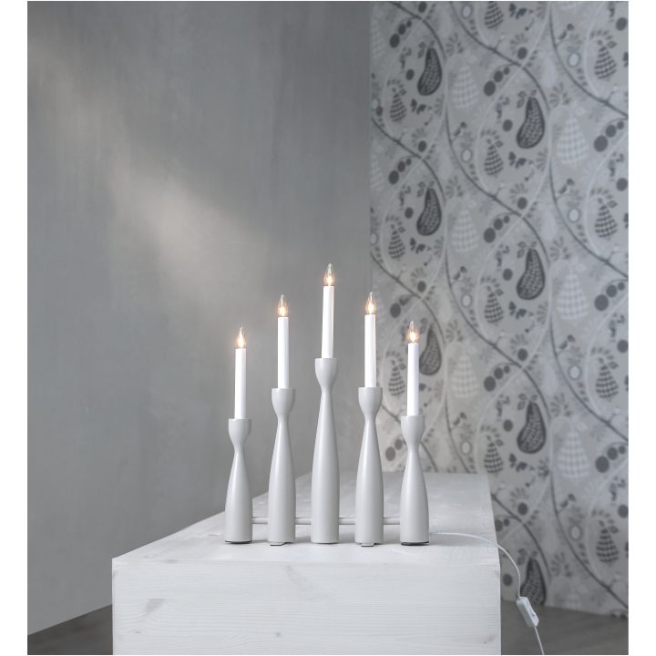 Ljusstake Midja 2.0 Beige Star Trading – bild 4