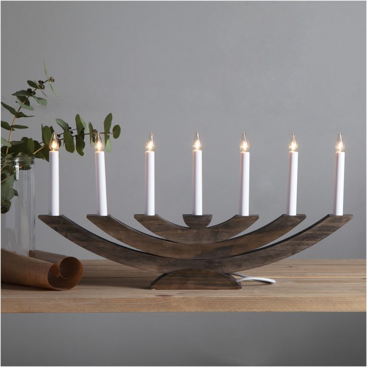 Ljusstake Navida Brun Star Trading – bild 9