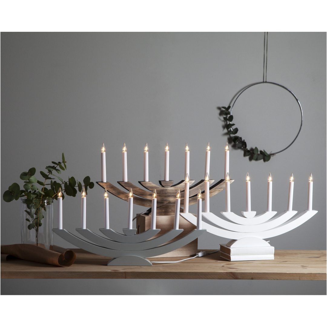Ljusstake Navida Brun Star Trading – bild 8