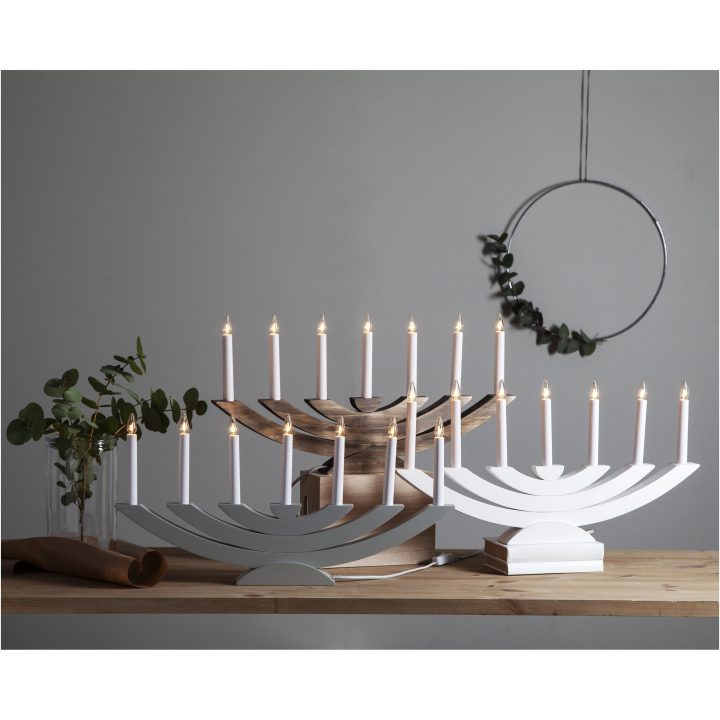 Ljusstake Navida Brun Star Trading – bild 8