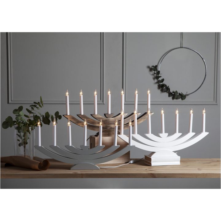 Ljusstake Navida Brun Star Trading – bild 7