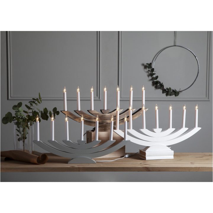 Ljusstake Navida Brun Star Trading – bild 4
