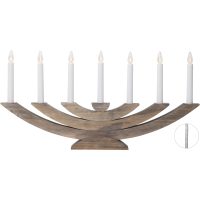 Ljusstake Navida Brun Star Trading