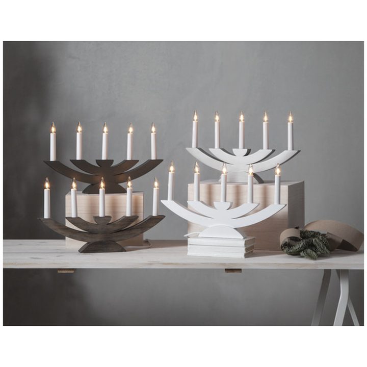 Ljusstake Navida Grå Star Trading – bild 4