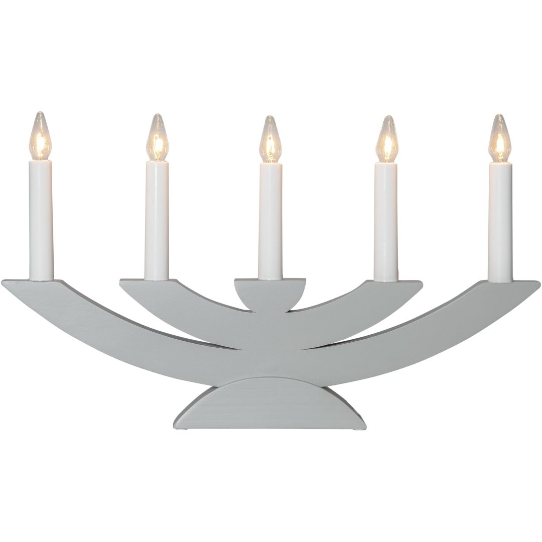 Ljusstake Navida Grå Star Trading – bild 5