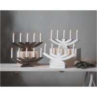 Ljusstake Navida Grå Star Trading