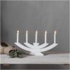 Ljusstake Navida Vit Star Trading – miniatyr 5