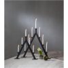 Ljusstake Oliver Svart Star Trading 7 ljus – miniatyr 6