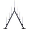Ljusstake Oliver Svart Star Trading 7 ljus – miniatyr 1