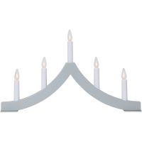Ljusstake Pagod Grå Star Trading