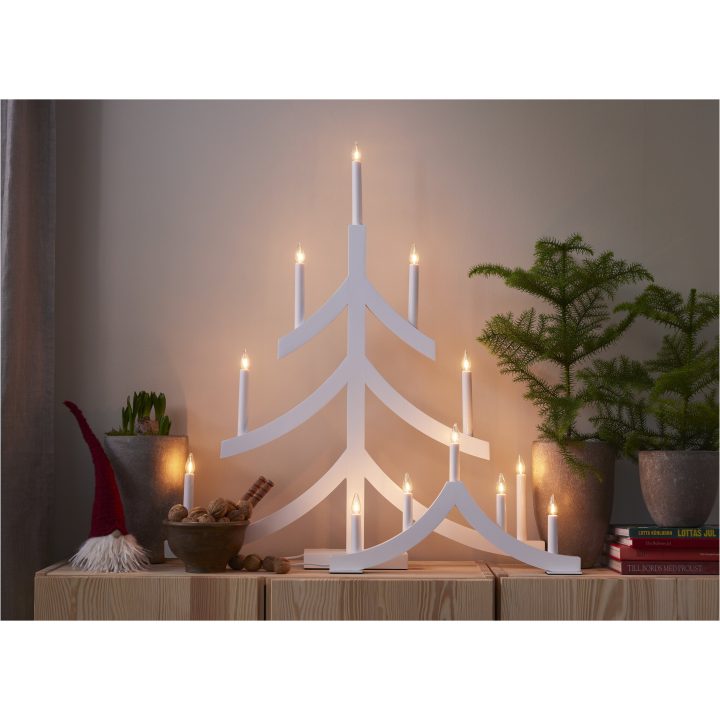 Ljusstake Pagod Vit Star Trading 27 cm hög – bild 6