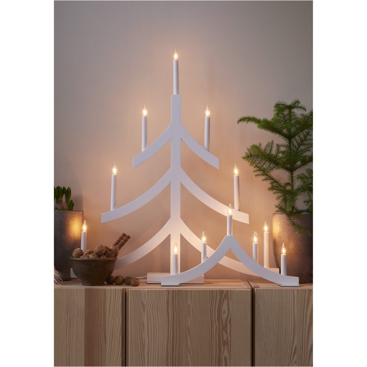 Ljusstake Pagod Vit Star Trading 27 cm hög – bild 7