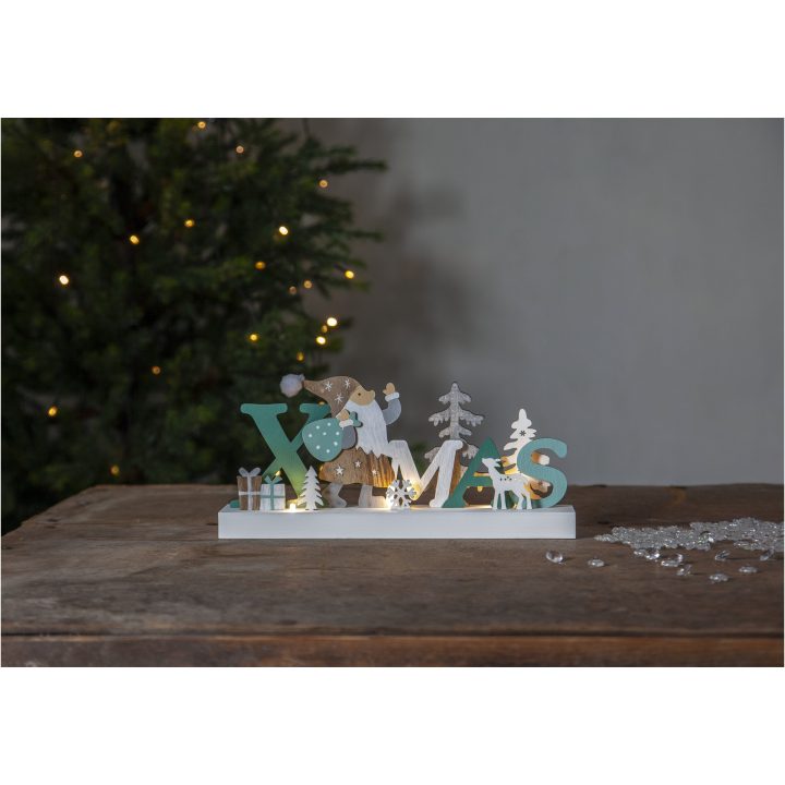 Ljusstake Reinbek Flerfärgad Star Trading Xmas – bild 4