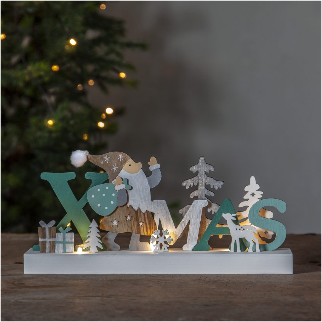 Ljusstake Reinbek Vit Star Trading Xmas – bild 6