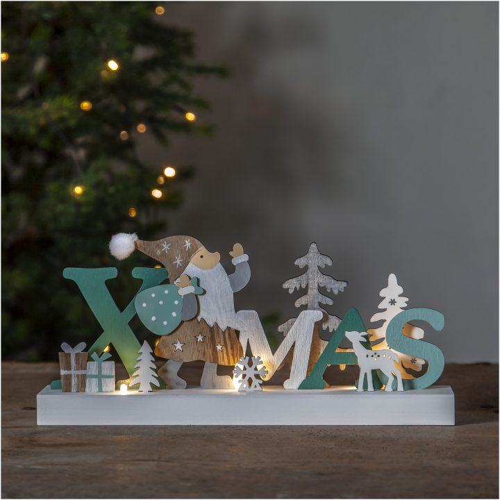 Ljusstake Reinbek Vit Star Trading Xmas – bild 6