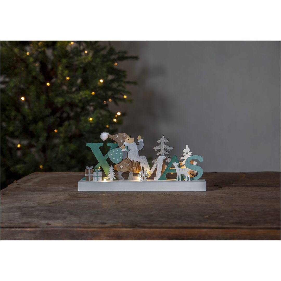 Ljusstake Reinbek Vit Star Trading Xmas – bild 4