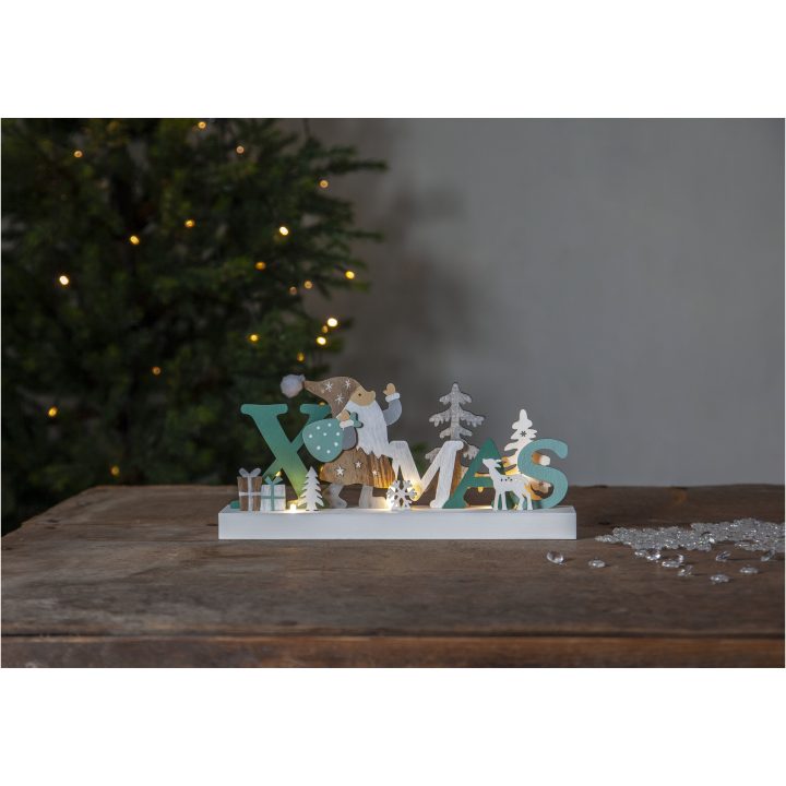 Ljusstake Reinbek Vit Star Trading Xmas – bild 3