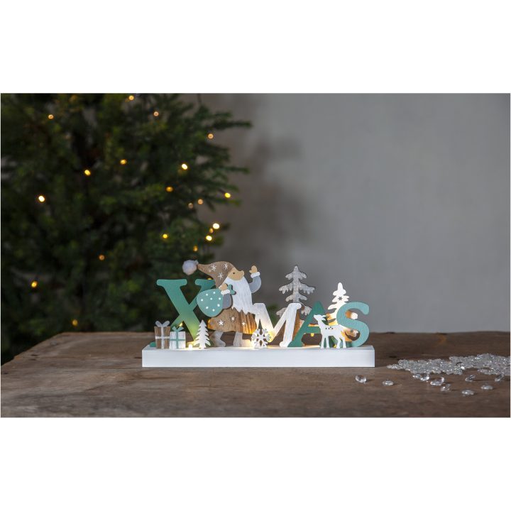 Ljusstake Reinbek Vit Star Trading Xmas – bild 2