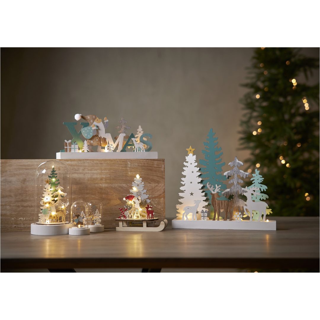 Ljusstake Reinbek Vit Star Trading Xmas – bild 7