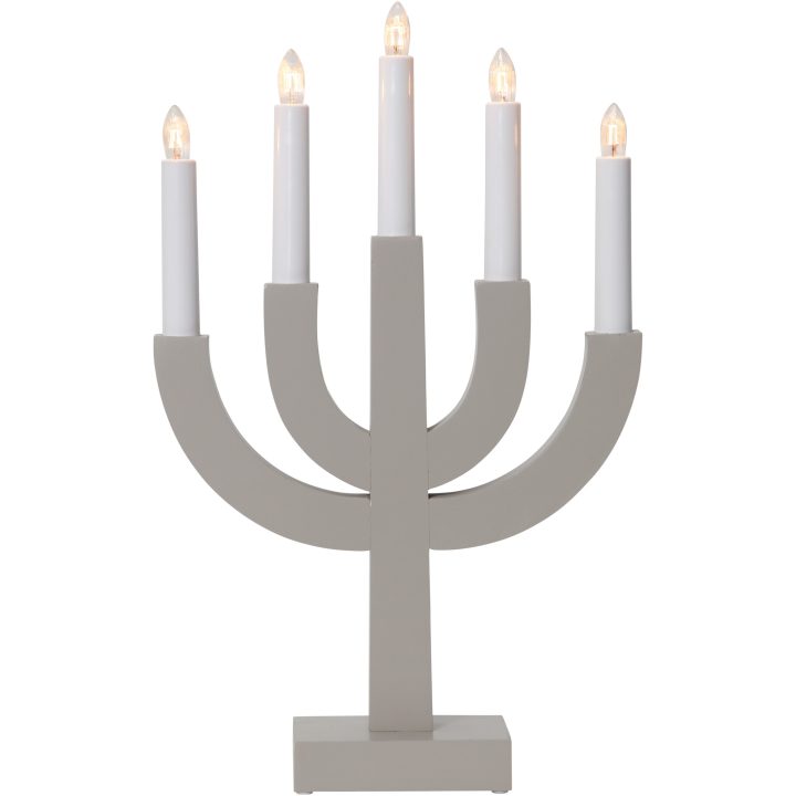 Ljusstake Selma Beige Star Trading – bild 3