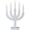 Ljusstake Selma Grå Star Trading Ljusgrå – miniatyr 1