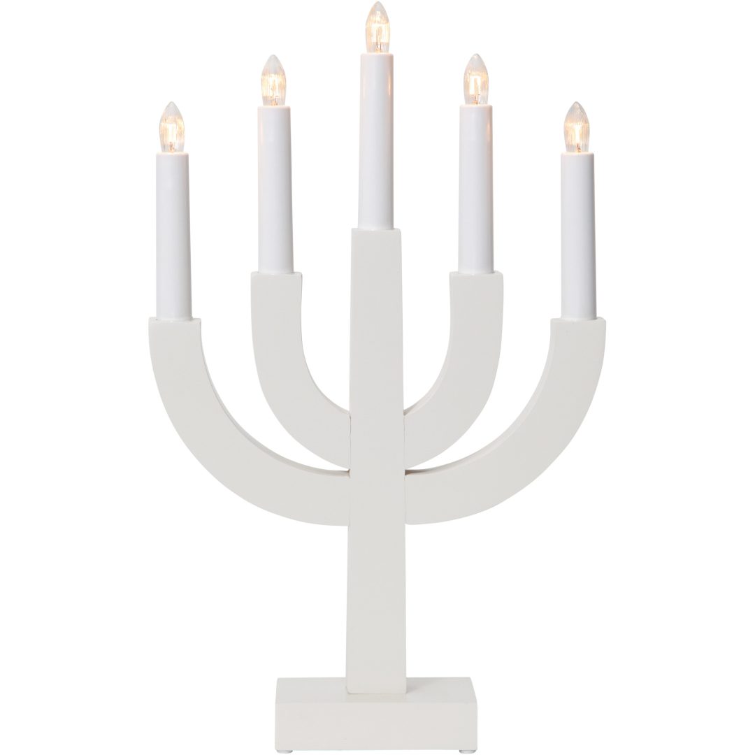 Ljusstake Selma Vit Star Trading – bild 6