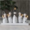 Ljusstake Snowman Vit Star Trading – miniatyr 5