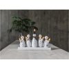 Ljusstake Snowman Vit Star Trading – miniatyr 4