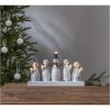 Ljusstake Snowman Vit Star Trading – miniatyr 3