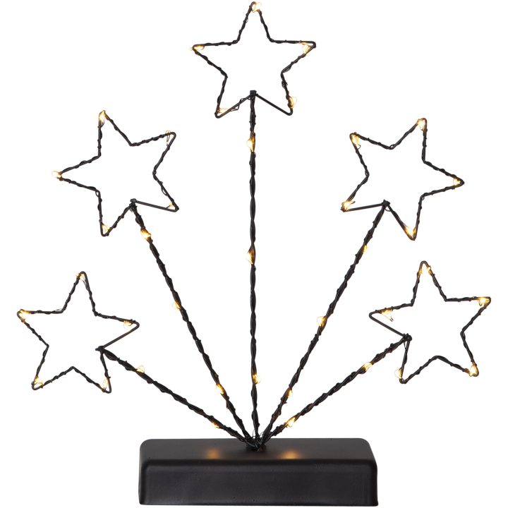 Ljusstake Stary Svart Star Trading – bild 2