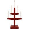 Ljusstake Trapp Röd Star Trading Träd / 46 cm – miniatyr 1