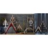 Ljusstake Trapp Svart Star Trading 7 ljus – miniatyr 3