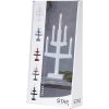 Ljusstake Trapp Vit Star Trading 5 ljus – miniatyr 6