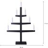 Ljusstake Tripp Svart Star Trading – miniatyr 4