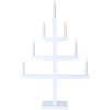Ljusstake Tripp Vit Star Trading – miniatyr 1