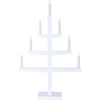 Ljusstake Tripp Vit Star Trading
