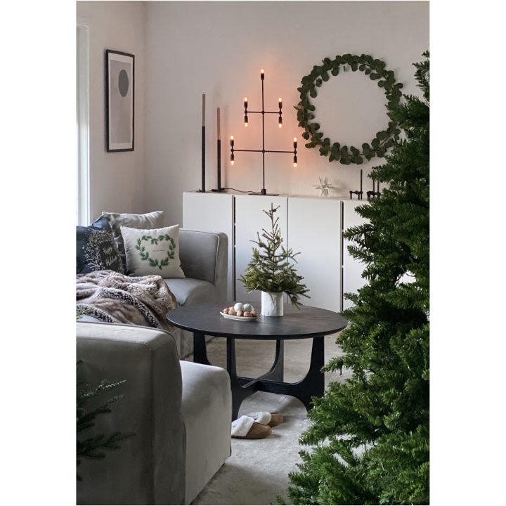 Ljusstake Twice Svart Star Trading 51 cm – bild 13