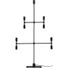 Ljusstake Twice Svart Star Trading 51 cm – miniatyr 1