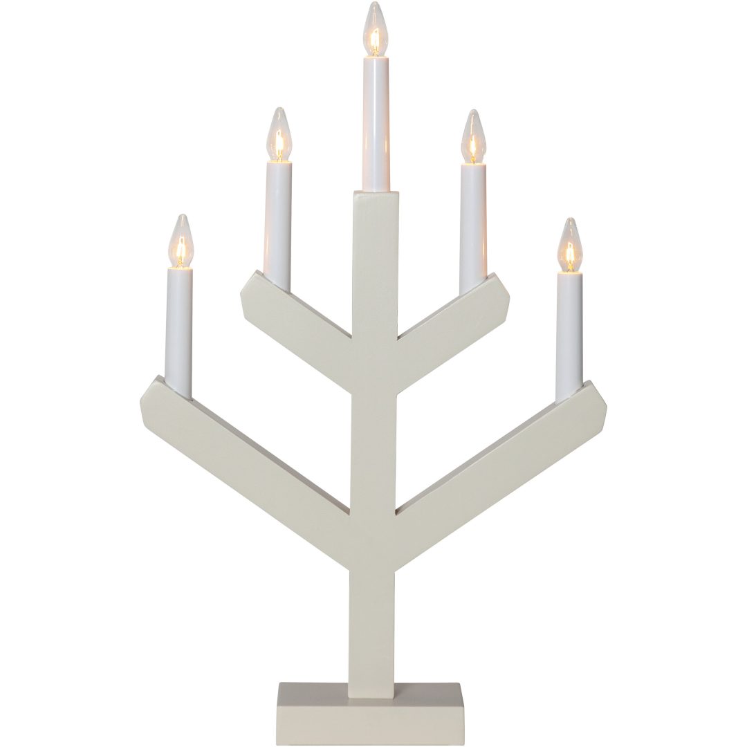 Ljusstake Vinga Beige Star Trading 5 ljus – bild 9