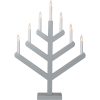 Ljusstake Vinga Grå Star Trading Ljusgrå / 7 ljus – miniatyr 1