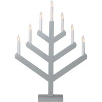 Ljusstake Vinga Grå Star Trading