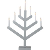 Ljusstake Vinga Grå Star Trading