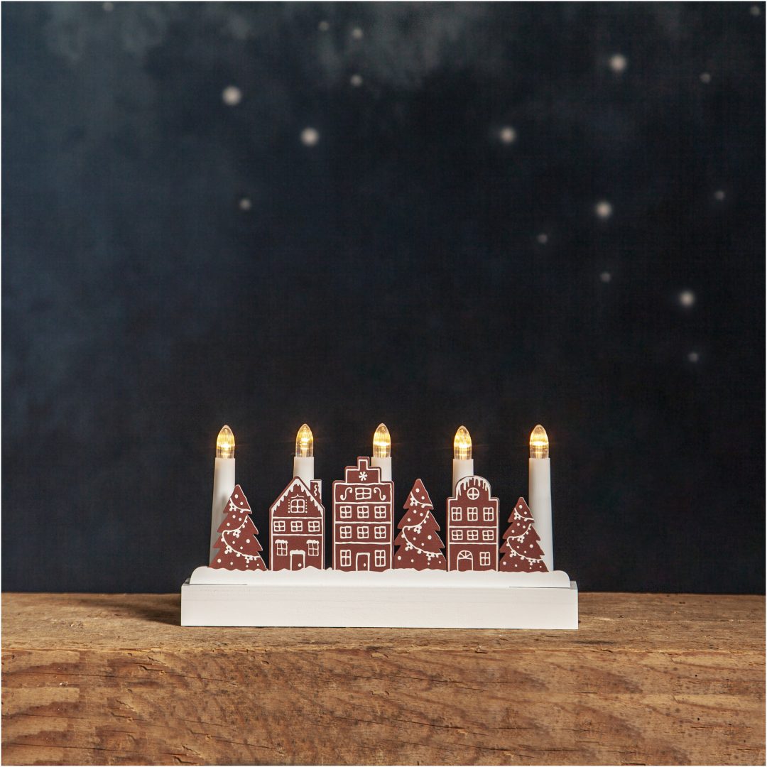Ljusstake Yuletide Natur Star Trading – bild 2