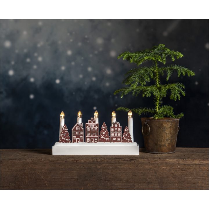 Ljusstake Yuletide Natur Star Trading – bild 4