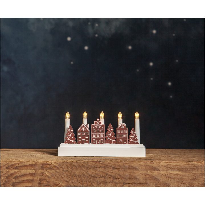 Ljusstake Yuletide Natur Star Trading – bild 5